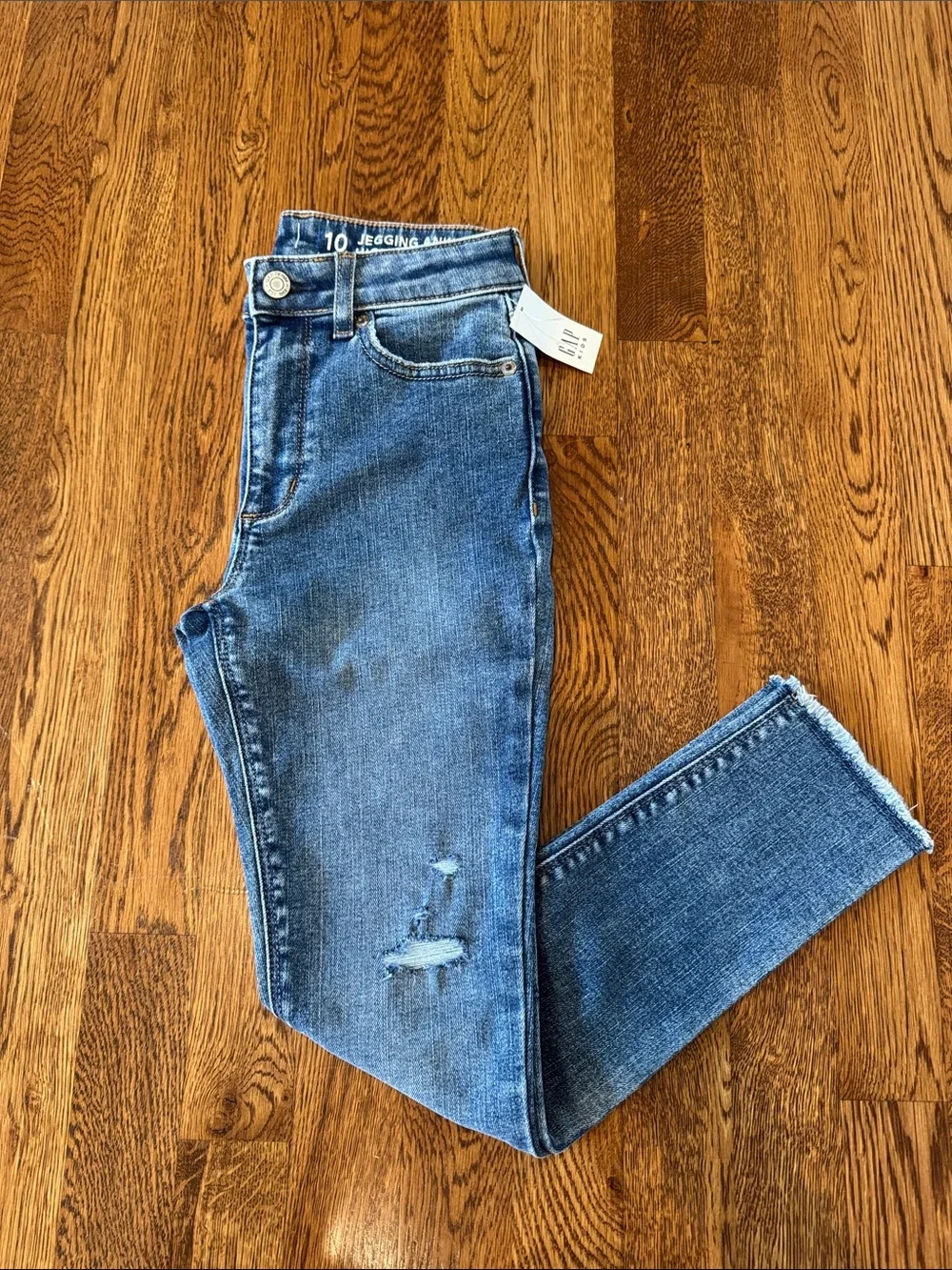 NWT Gap Kids Blue Stretch Jegging Jeans Size 10